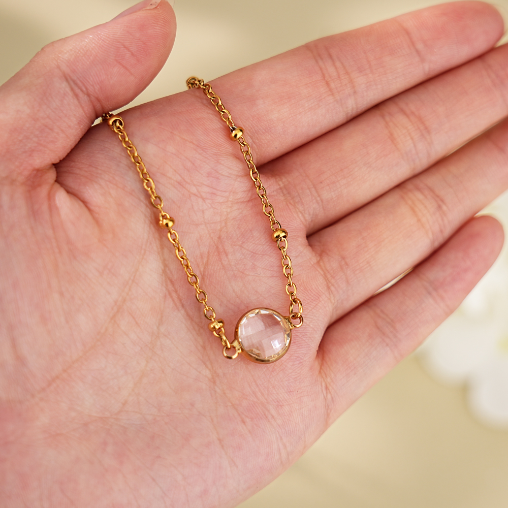 Valentine's Day Gifts🎁 Transparent Crystal Necklace