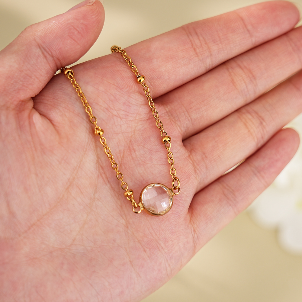 Valentine's Day Gifts🎁 Transparent Crystal Necklace