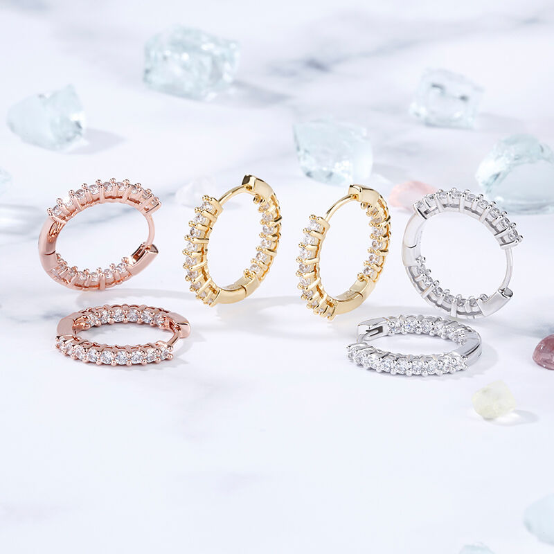Classic Sterling Silver Hoop Earrings