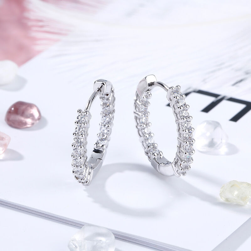 Classic Sterling Silver Hoop Earrings