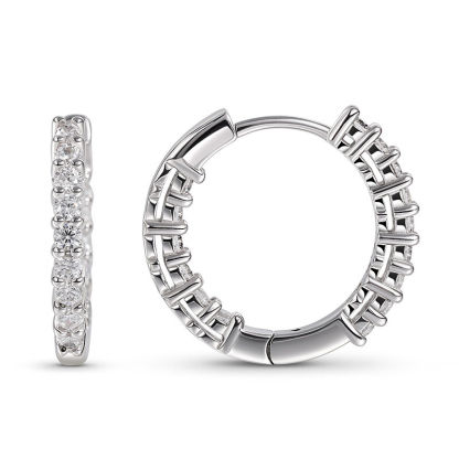 Classic Sterling Silver Hoop Earrings