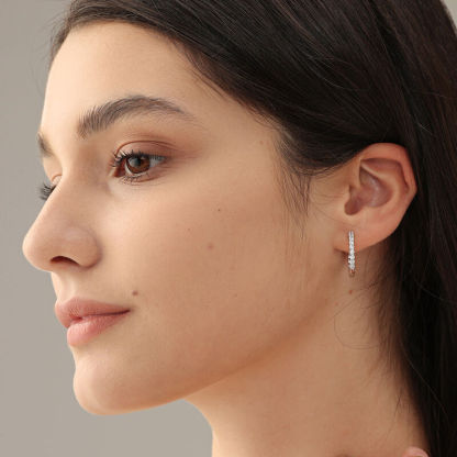 Classic Sterling Silver Hoop Earrings