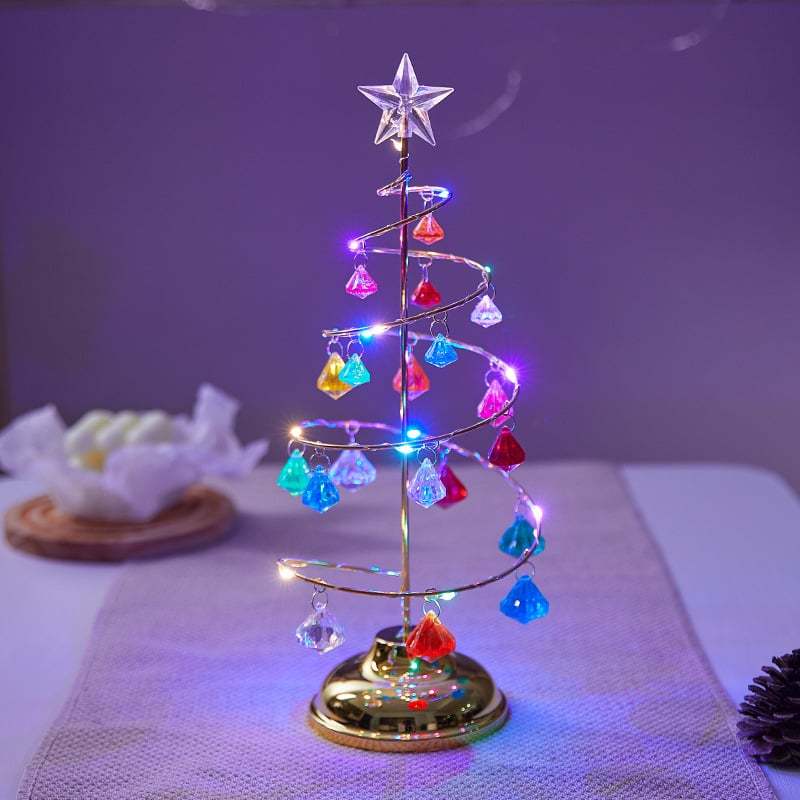LED Light Crystal Christmas Tree