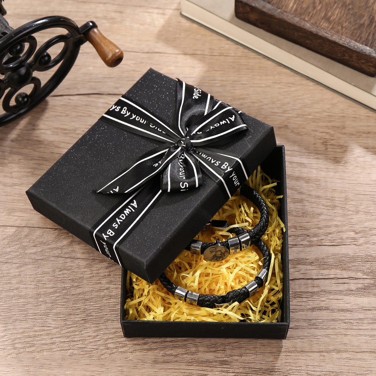 Exquisite Gift Box Black Gift Packaging Jewelry Box