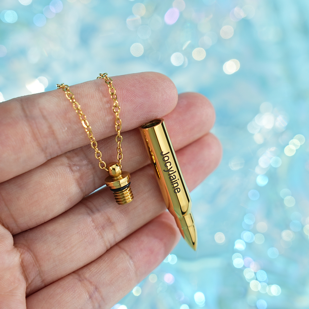 Soul Companion - Bullet Urn Necklace