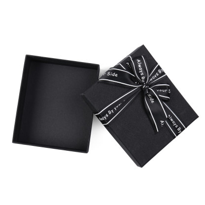 Exquisite Gift Box Black Gift Packaging Jewelry Box