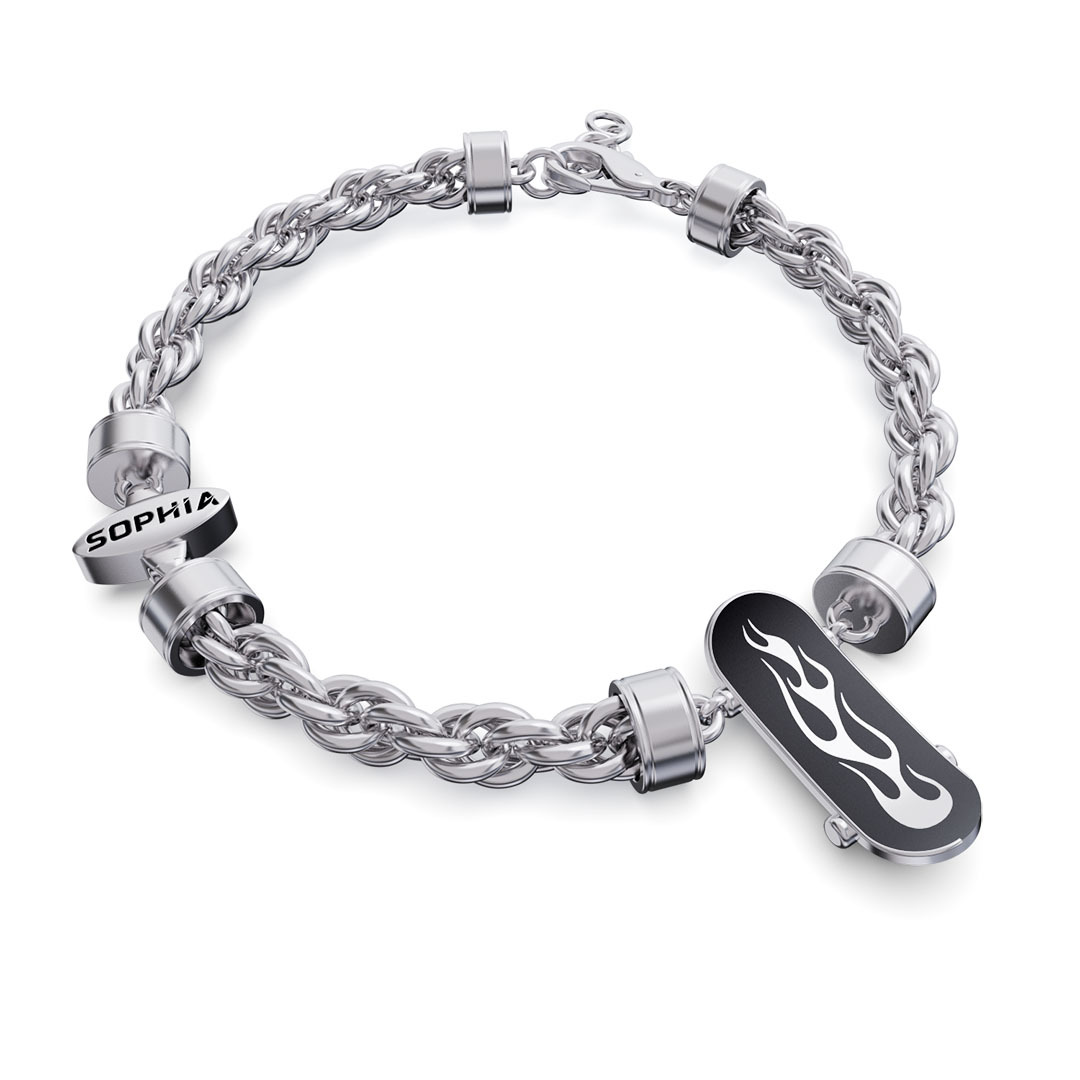 ✨Twist Chain "My Interests" Custom Bracelet