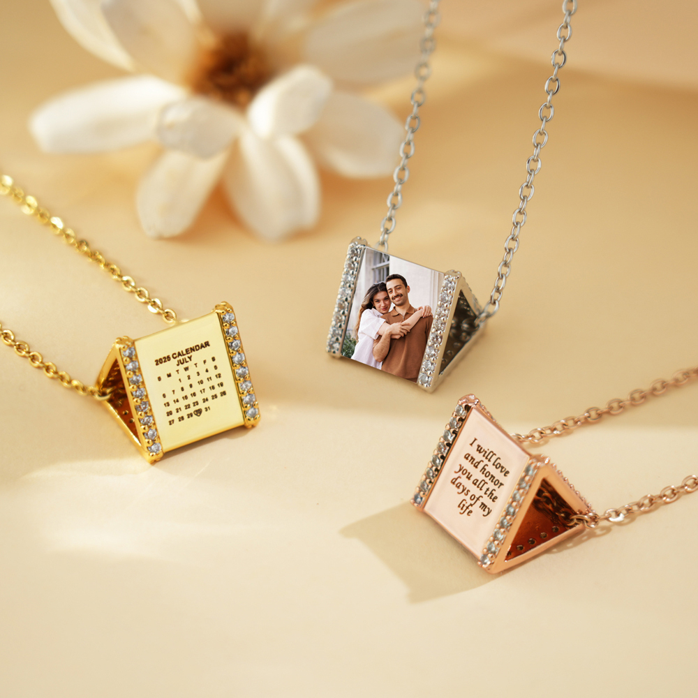 Wedding Anniversary - Column Necklace