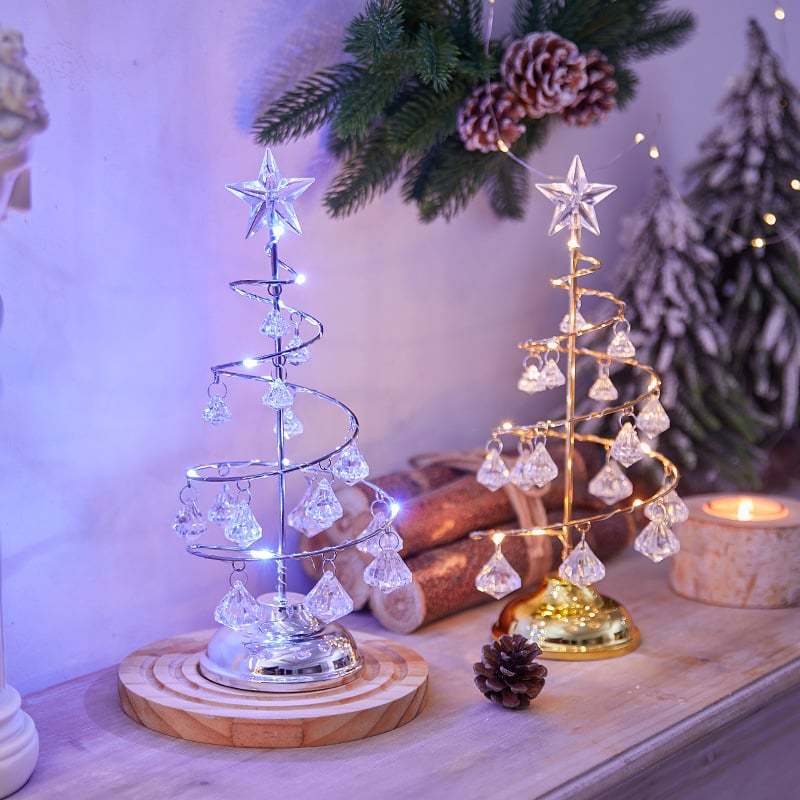 LED Light Crystal Christmas Tree