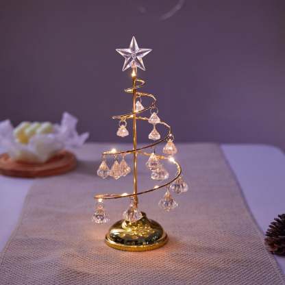 LED Light Crystal Christmas Tree