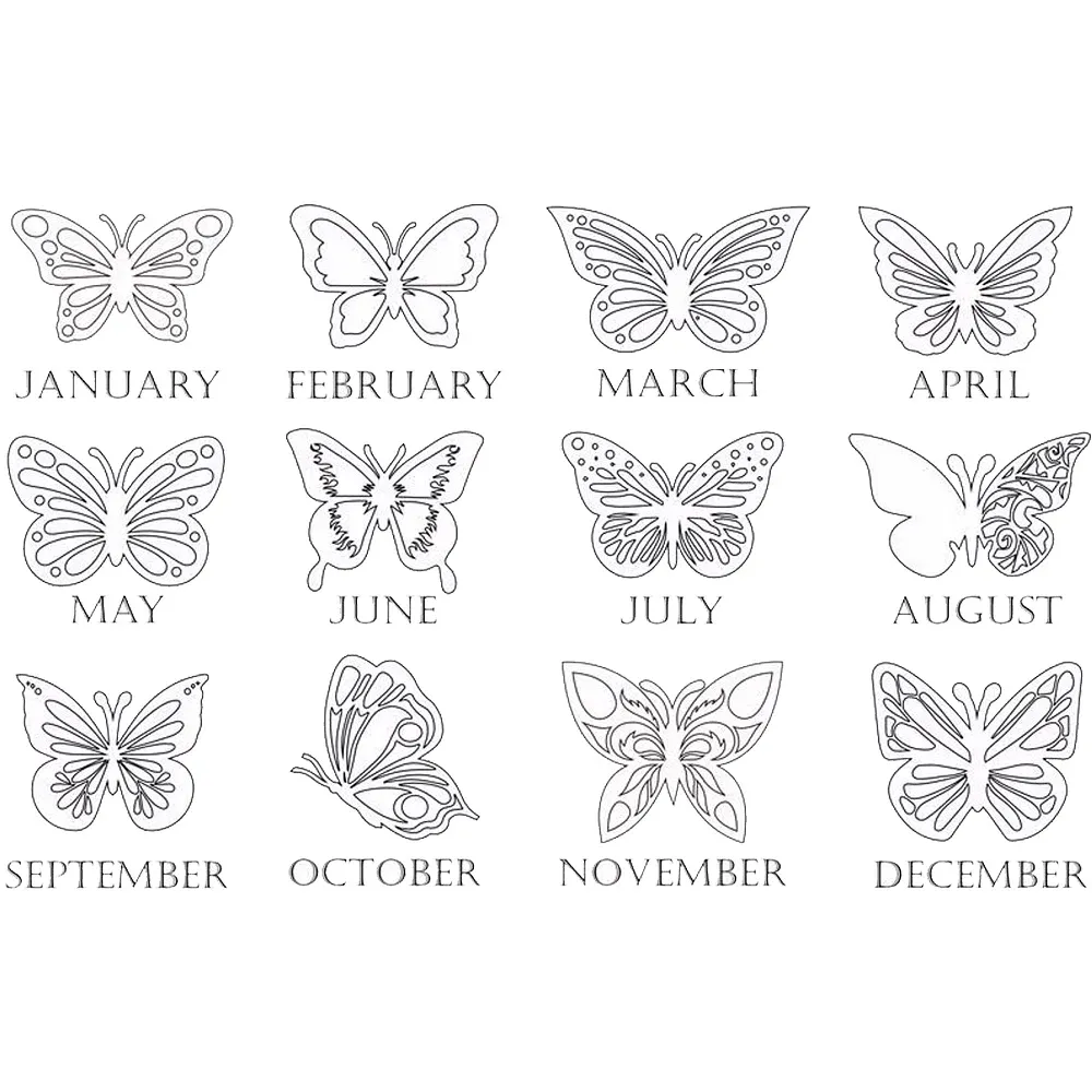 Personalized Butterfly Pendant Zircon Necklace Adorned with Heart Crystal Engraved Name Gift for Woman