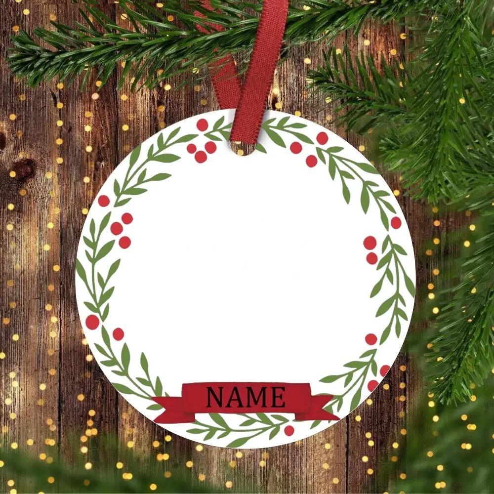 Personalized Baby Photo Christmas Ornament