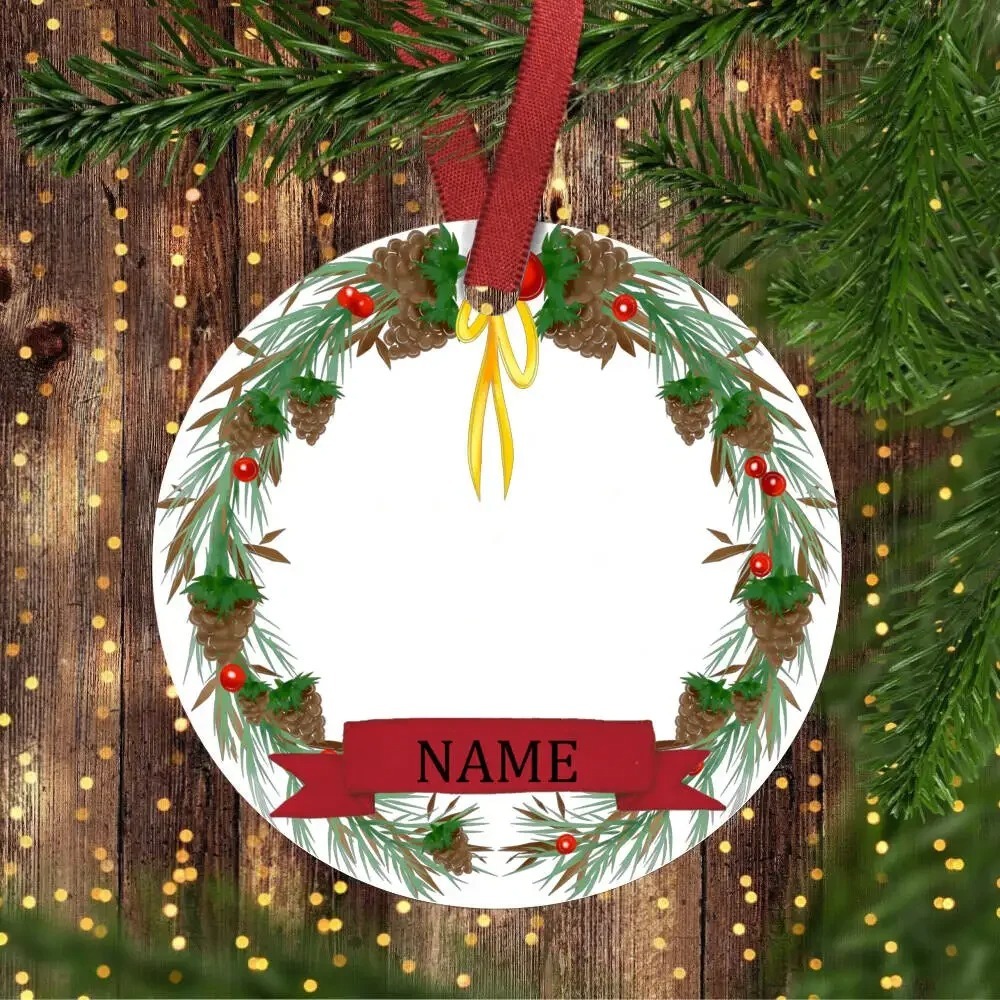 Personalized Baby Photo Christmas Ornament