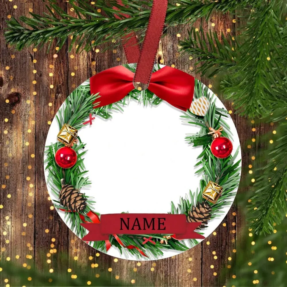Personalized Baby Photo Christmas Ornament