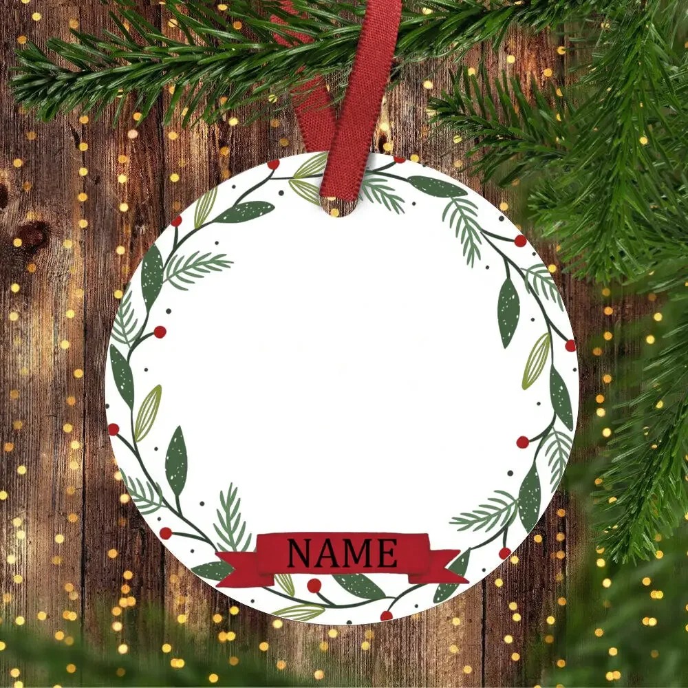 Personalized Baby Photo Christmas Ornament
