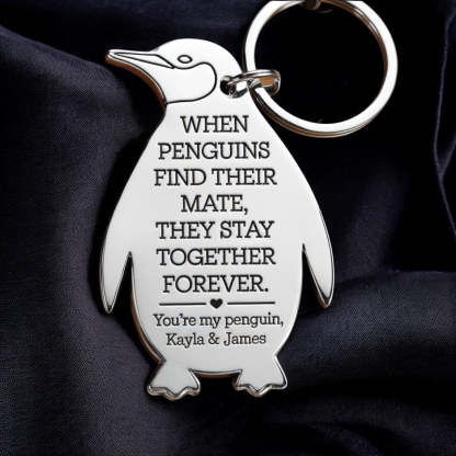 Valentine's Day Gift🎁 You're My Penguin keychain