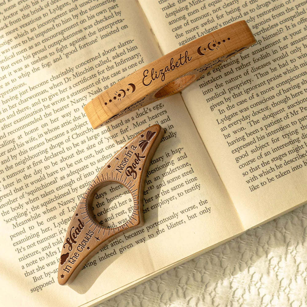 Book Lover - Personalized Custom Book Page Holder