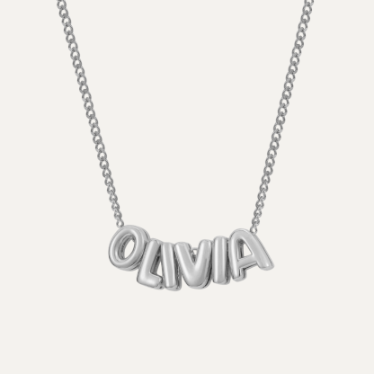 Buy 1 Get 2 FREE🎁Bubble Name Necklace