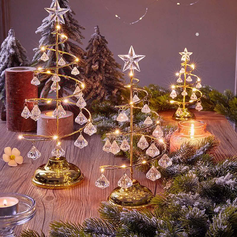 LED Light Crystal Christmas Tree