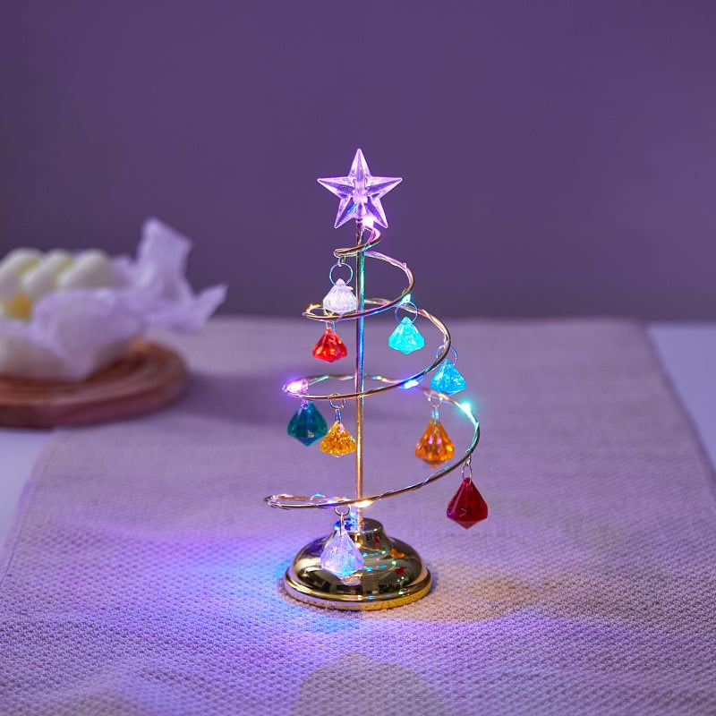 LED Light Crystal Christmas Tree