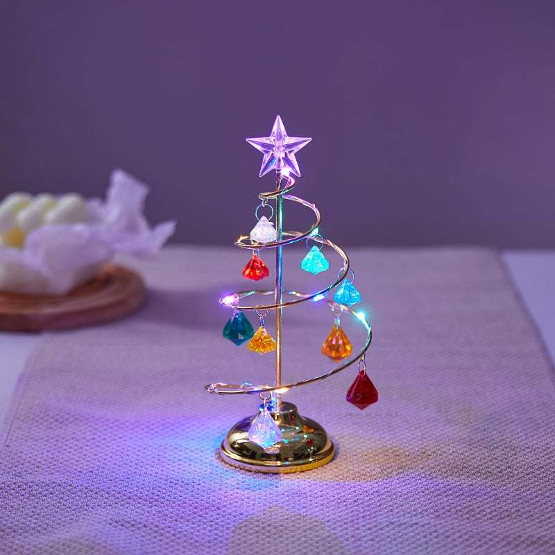 LED Light Crystal Christmas Tree