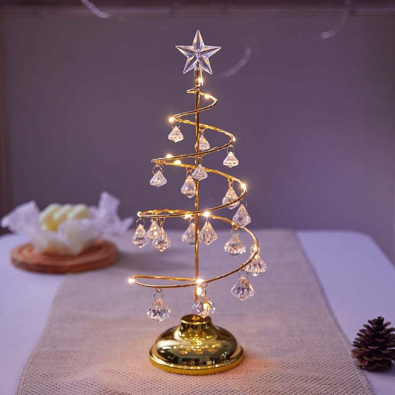 LED Light Crystal Christmas Tree