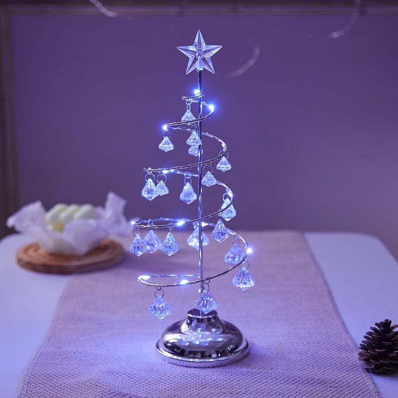 LED Light Crystal Christmas Tree