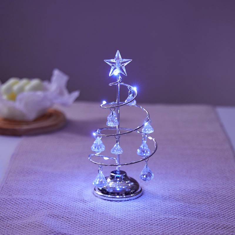 LED Light Crystal Christmas Tree
