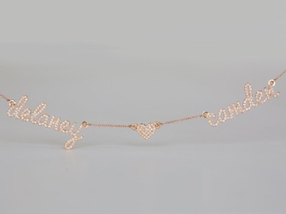 Christmas Gift🎁 Personalized Diamond Heart Name Necklace