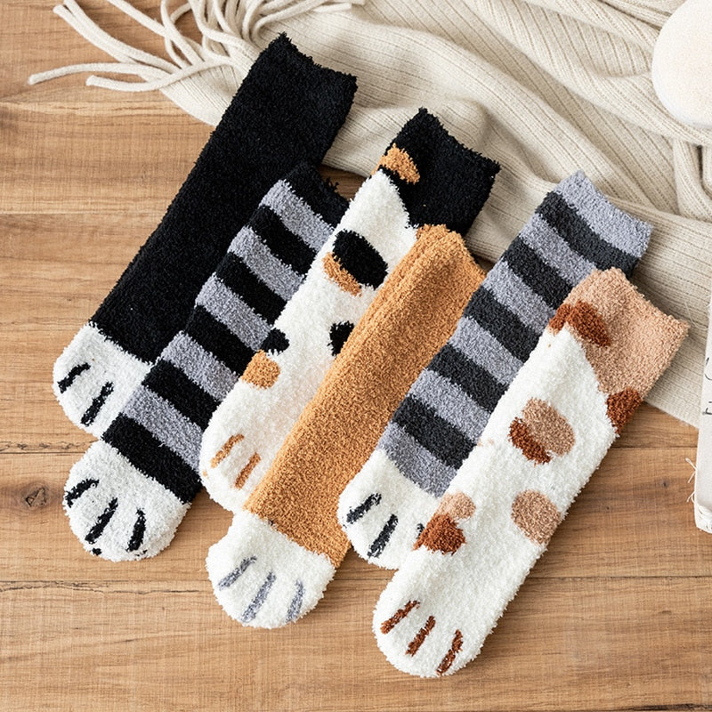 Cute Cat Claw Socks Promotion 🎄🎁