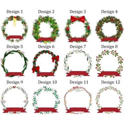 Personalized Baby Photo Christmas Ornament