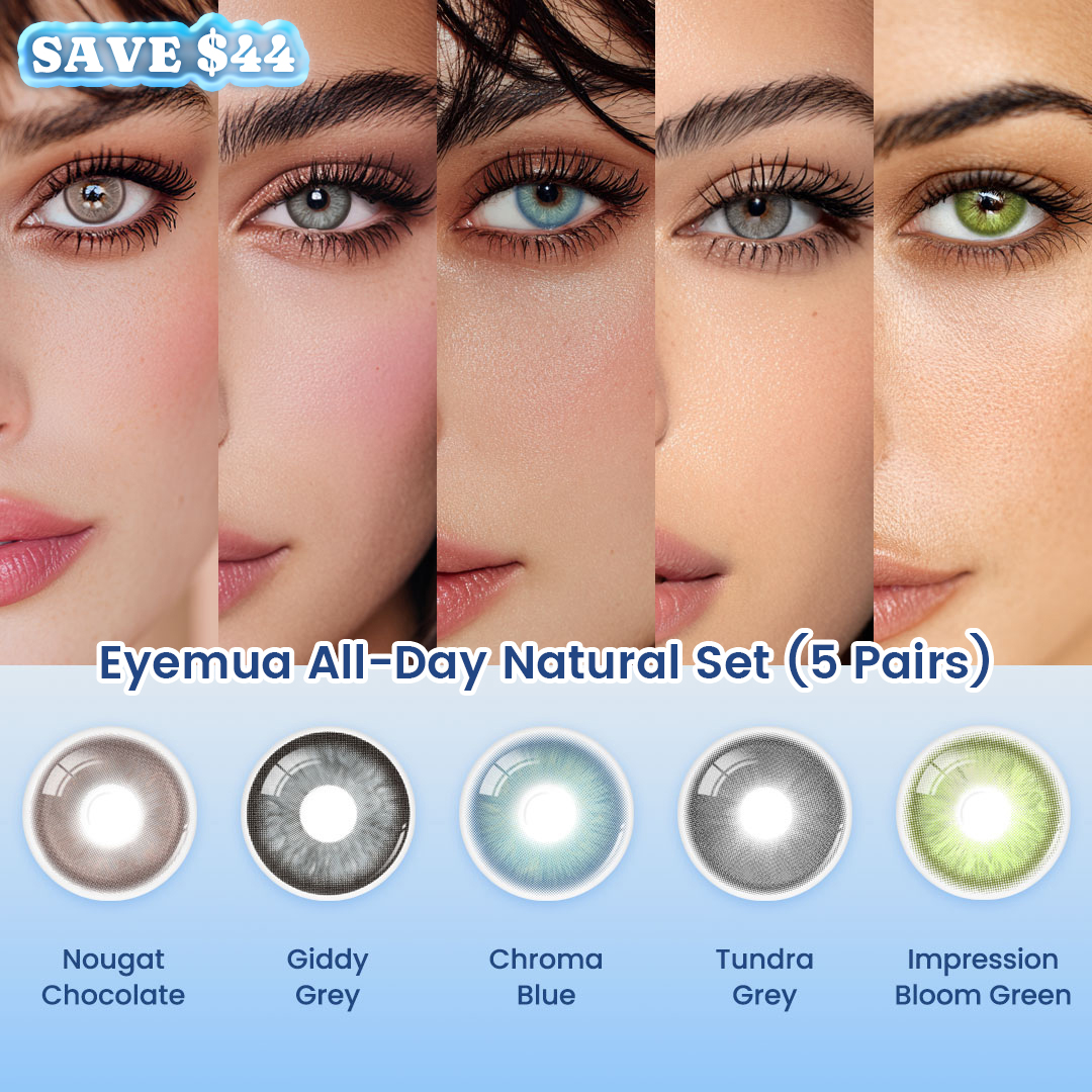 Eyemua All-Day Natural Set (5 Pairs)