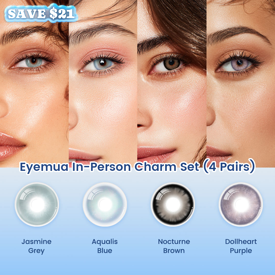 Eyemua In-Person Charm Set (4 Pairs)