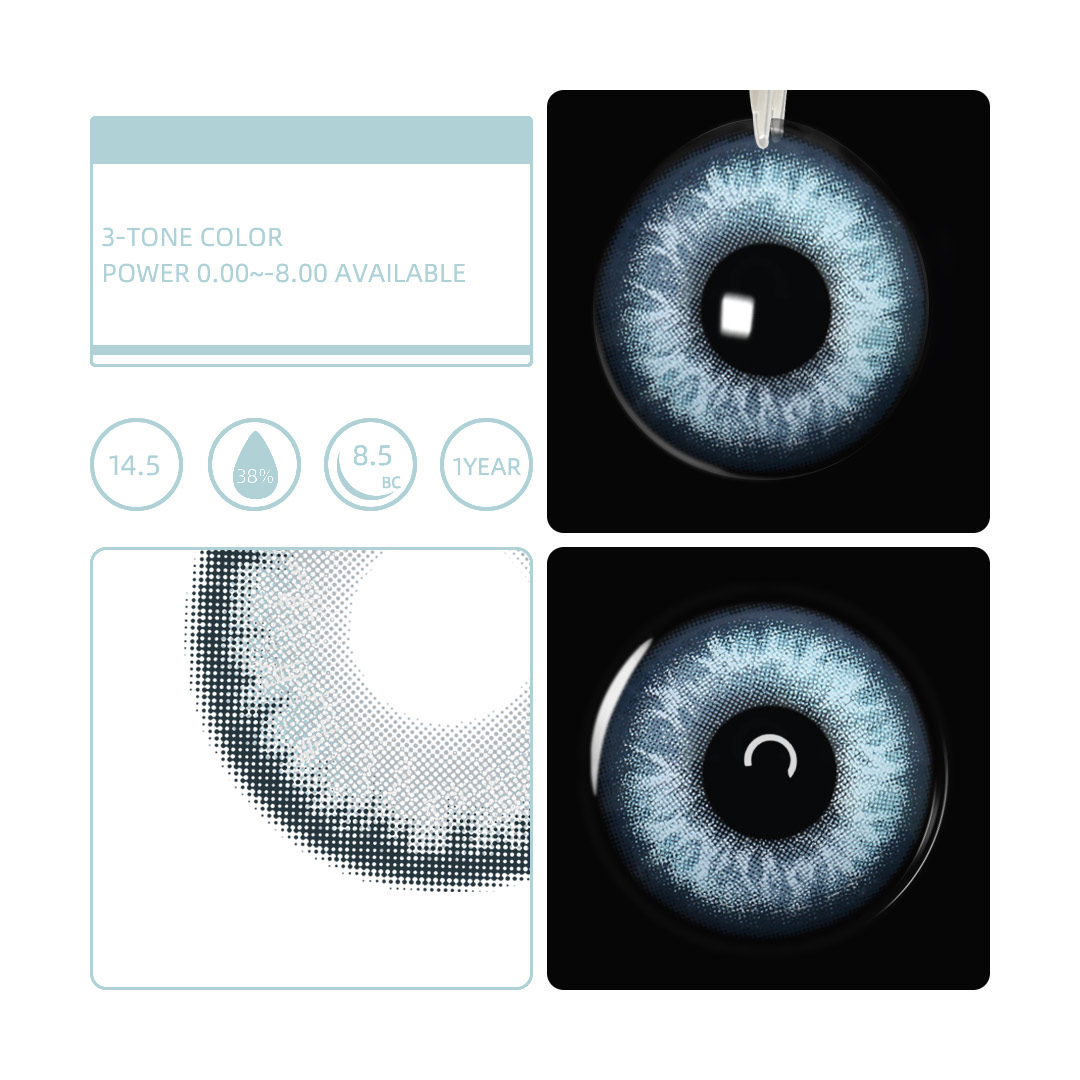 Eyemua Anime Galaxy Blue