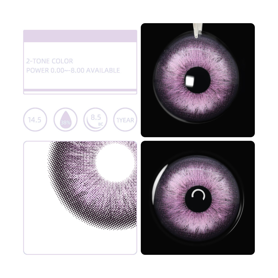 Eyemua Crystal Ice Purple