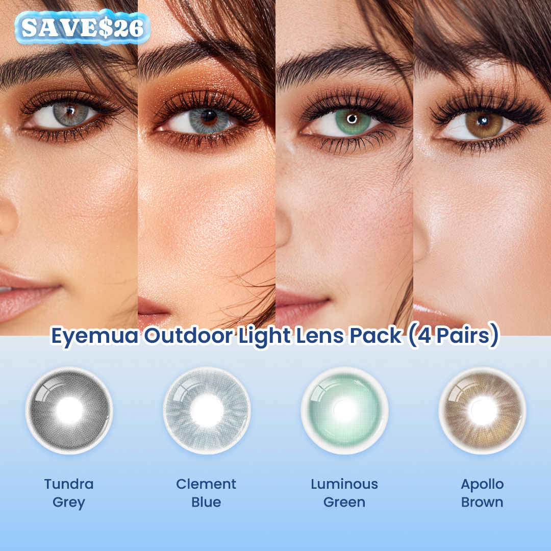 Eyemua Outdoor Light Lens Pack (4 Pairs)