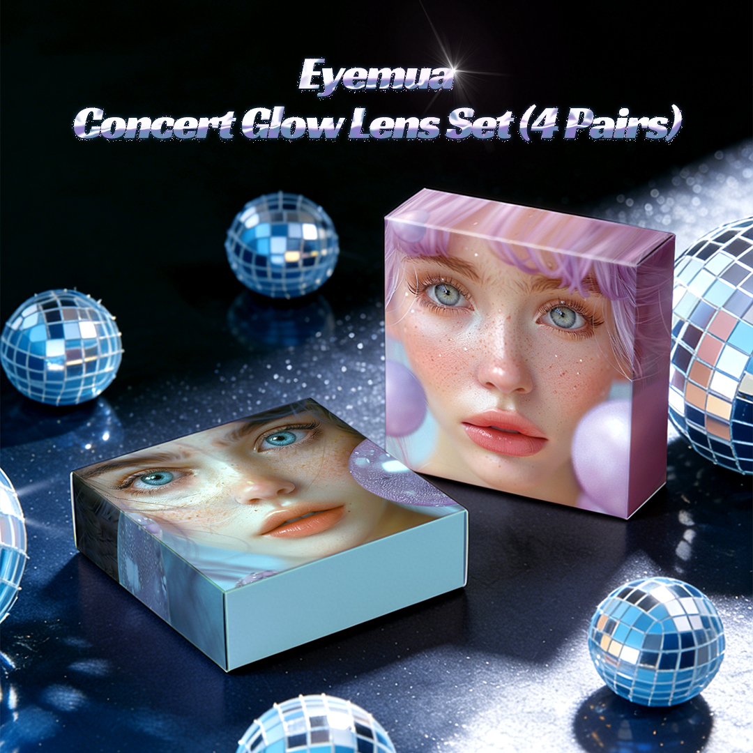 Eyemua Concert Glow Lens Set (4 Pairs)