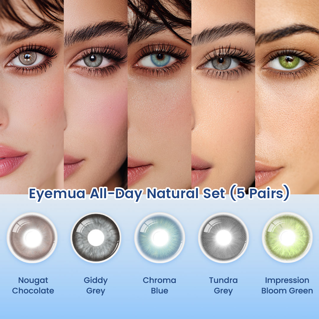 Eyemua All-Day Natural Set (5 Pairs)