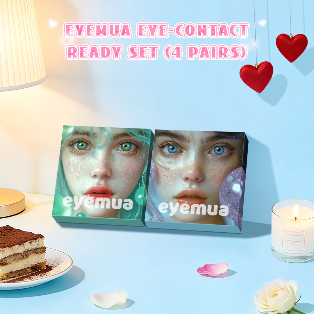 Eyemua Eye-Contact Ready Set (4 Pairs)