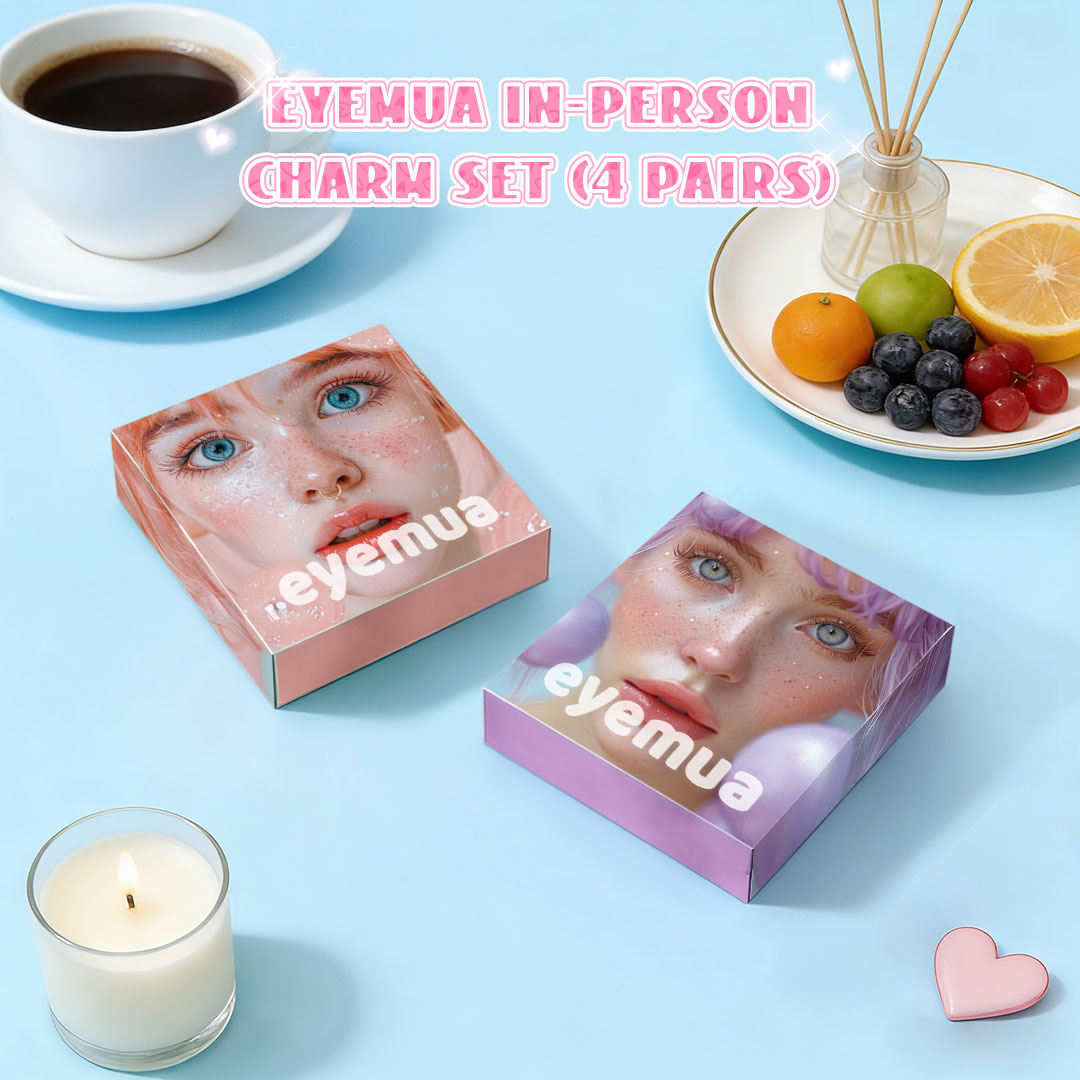 Eyemua In-Person Charm Set (4 Pairs)