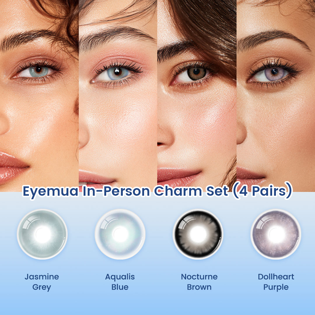Eyemua In-Person Charm Set (4 Pairs)