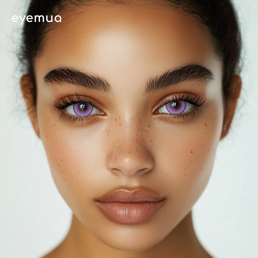 Eyemua  Glow Light Purple