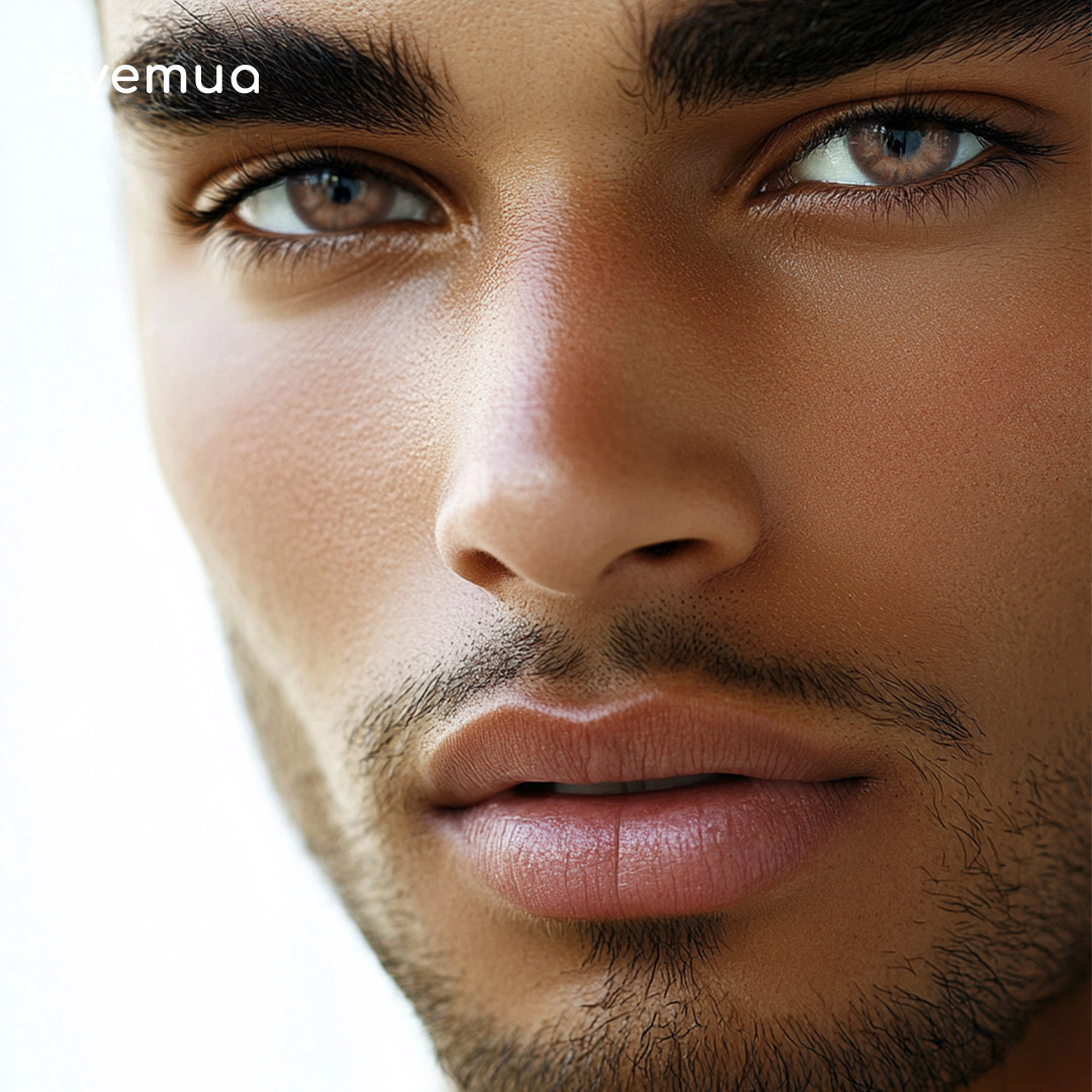 Eyemua Higanbana Brown Men Colored Contact Lenses