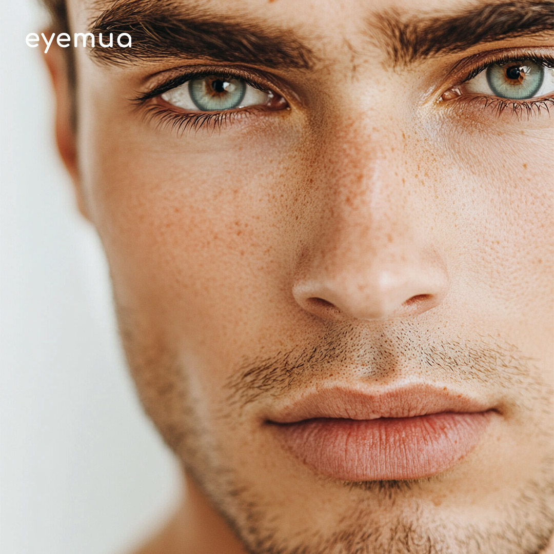 Eyemua Dreamscape Green Men Colored Contact Lenses