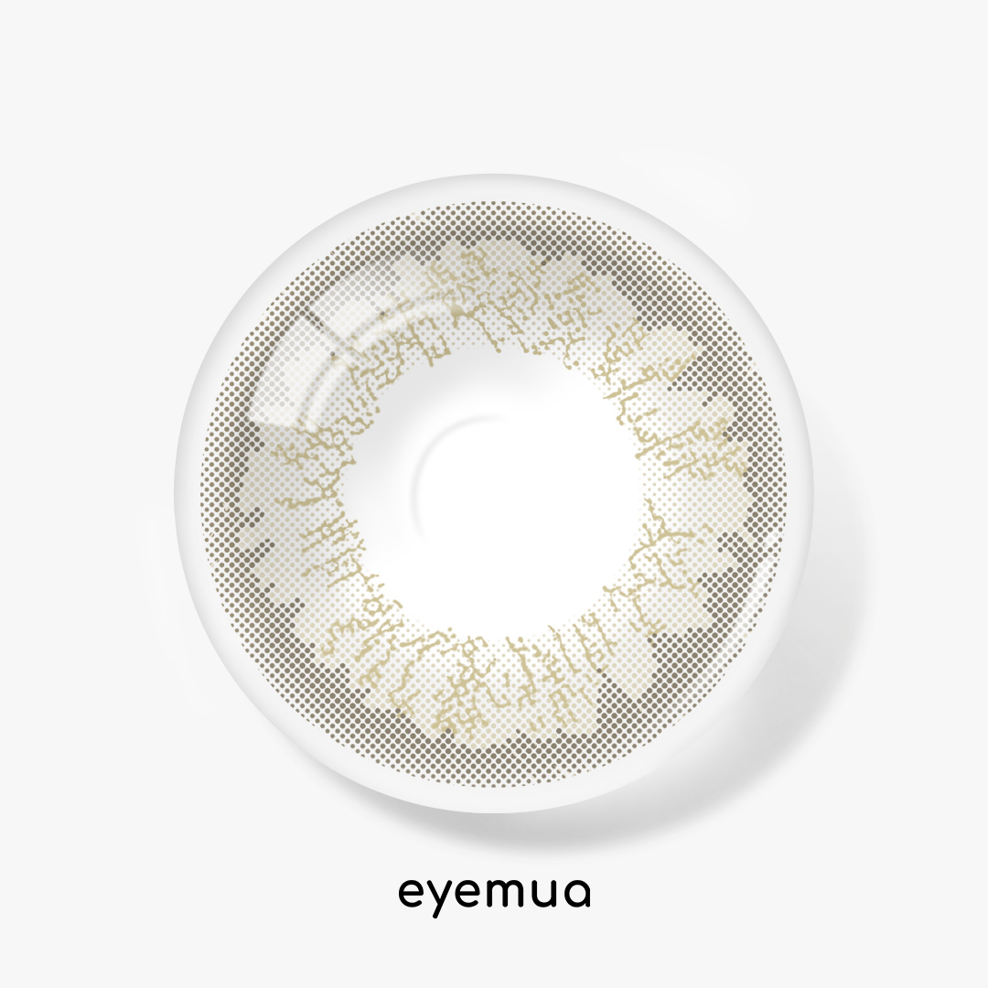 Eyemua Ivory Grey - 1 Day, 10 Pcs