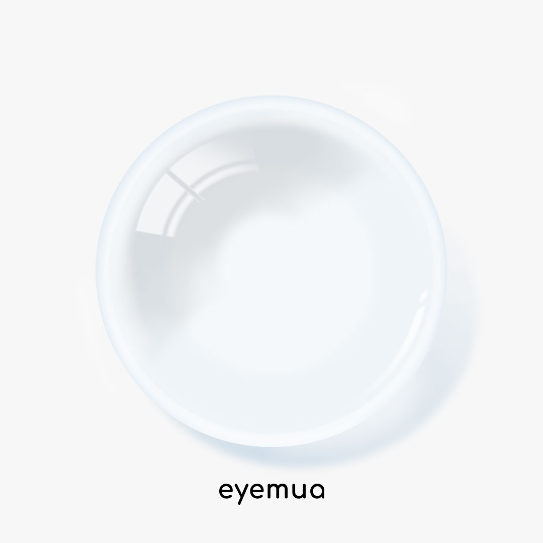 Eyemua Clear Transparent Contacts - Yearly