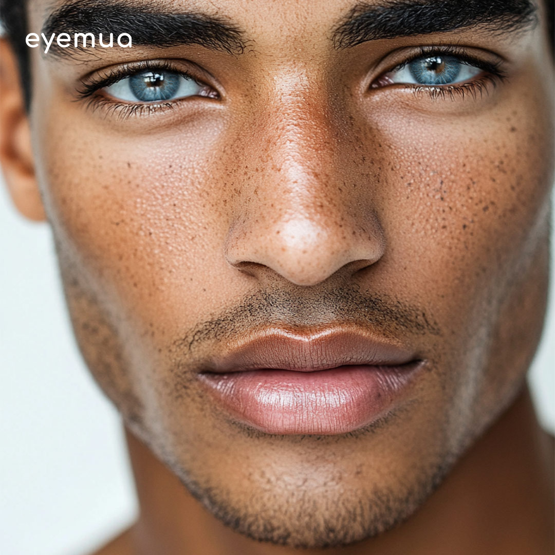 Eyemua Majesty Blue Men Colored Contact Lenses