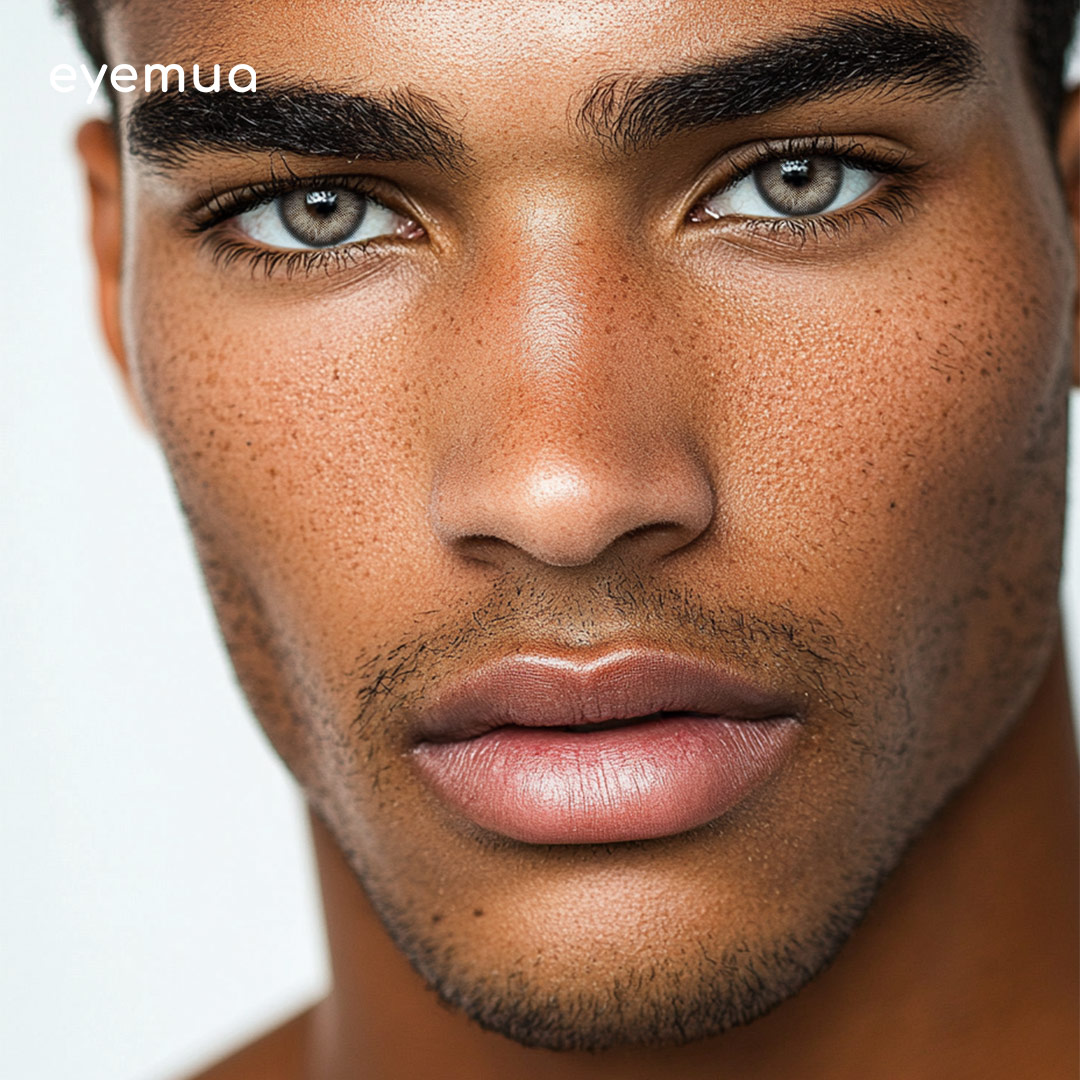 Eyemua Doll Dream Grey Men Colored Contact Lenses