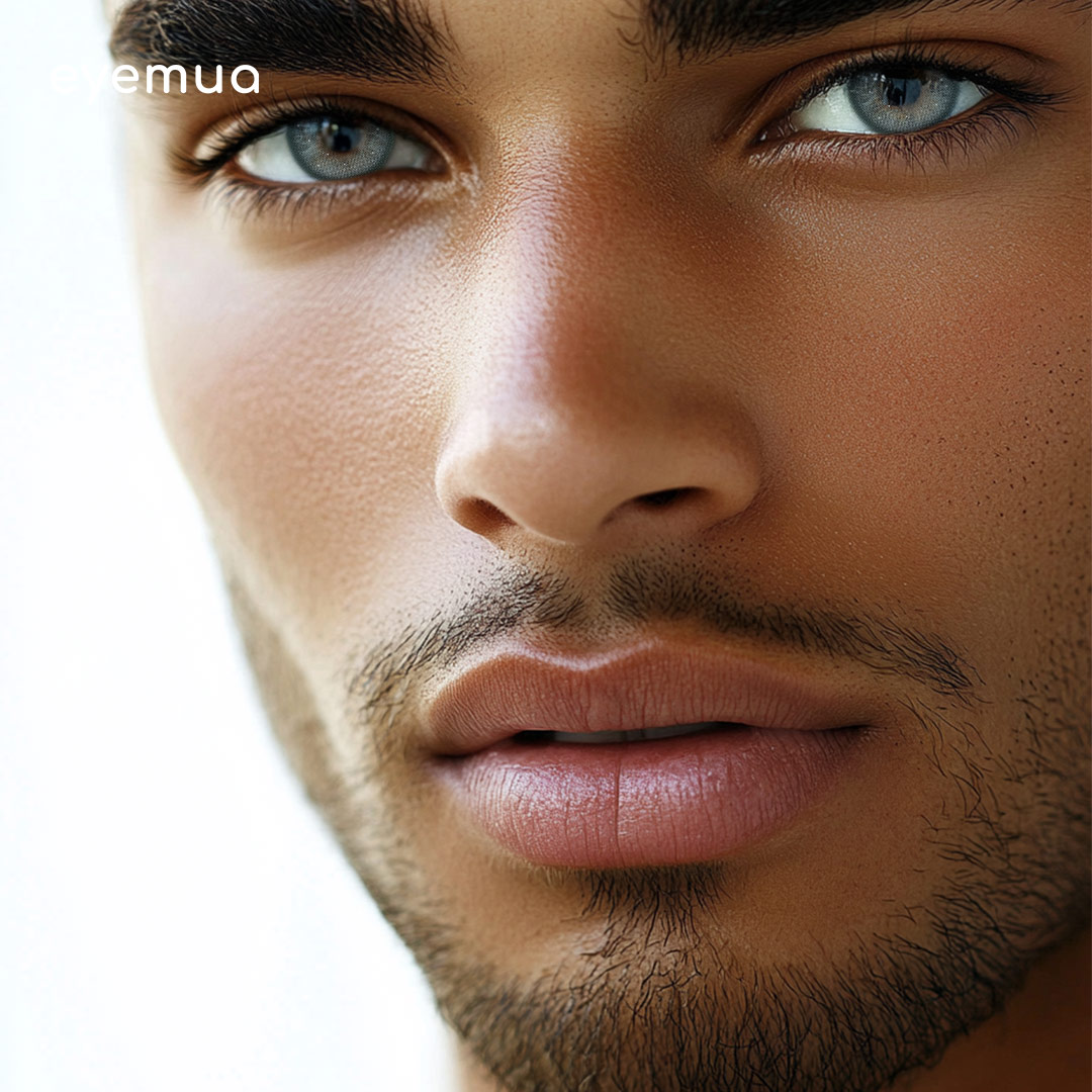 Eyemua Chasm Green Men Colored Contact Lenses