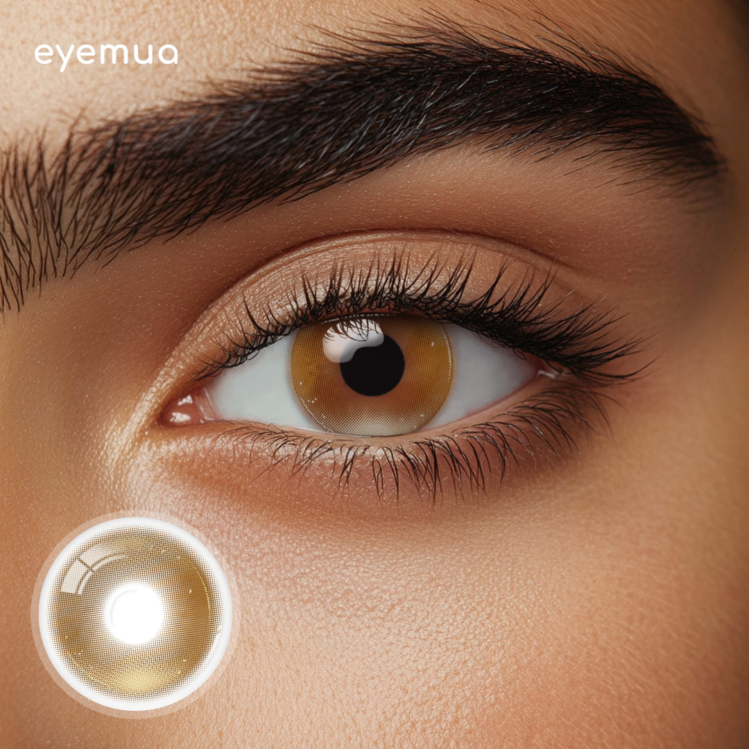 Eyemua Marvel Brown Men Colored Contact Lenses